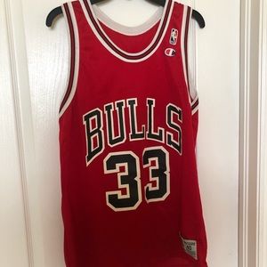 Chicago bulls jersey vintage champion Scottie pippen jersey